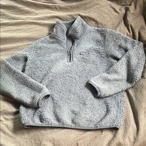 Patagonia Blue Gray Fleece Pullover